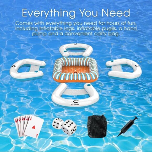Cipton Floating Card Table Set